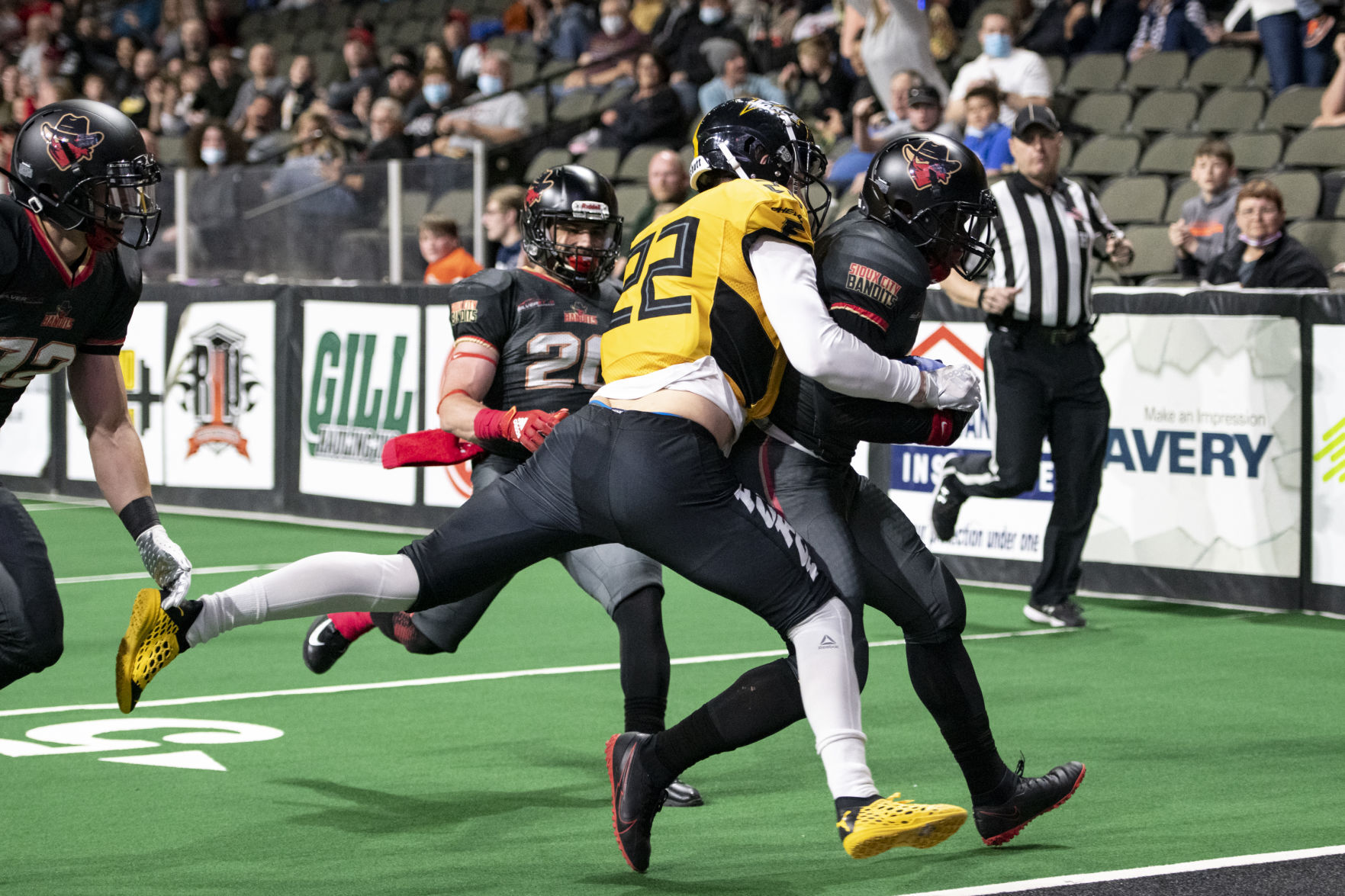 Bandits vs Force football